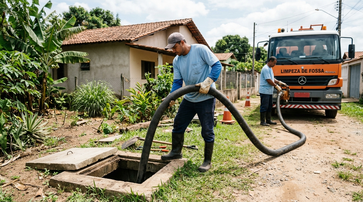 Desentupimento de Fossa em Campinas‑SP