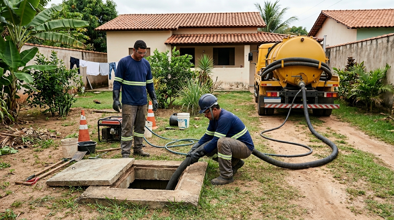 Limpeza de Fossa em Campinas‑SP